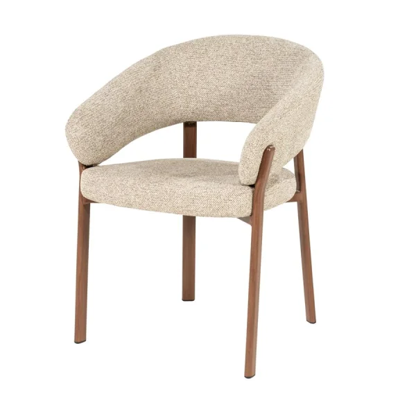 ByBoo / Chairs / Chair Sedia with armrest – brown