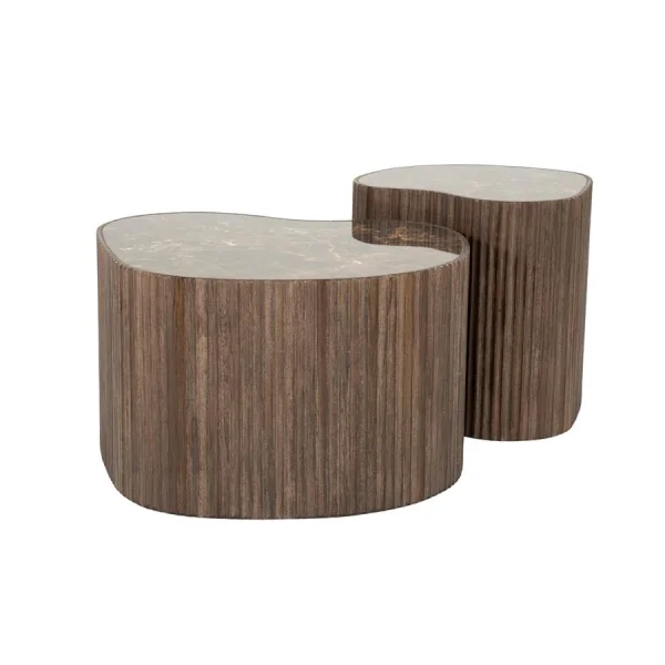 ByBoo / Tables / Nice (set of 2) – brown