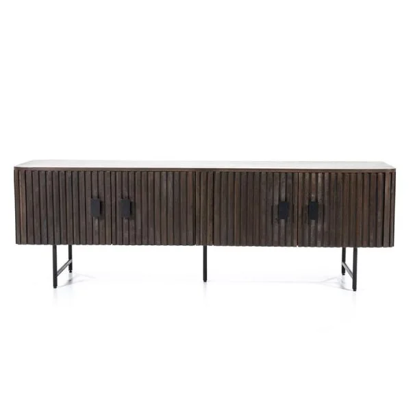 Eleonora / TV meubels / TV meubel Remi 4-drs. – bruin