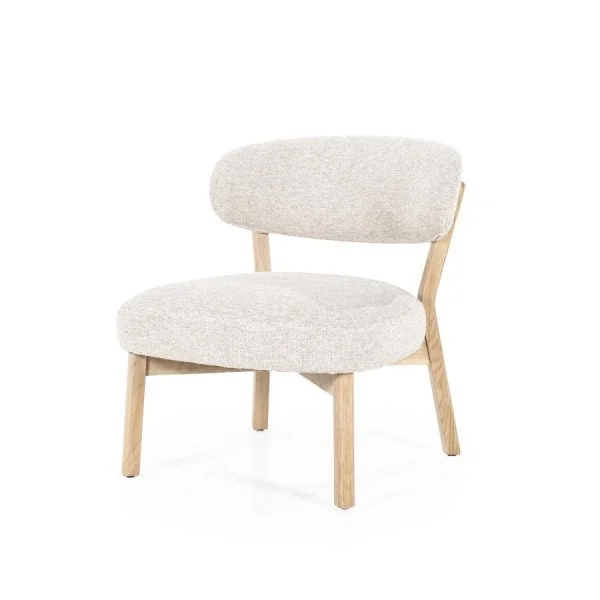 Eleonora / Fauteuils / Fauteuil Mikky naturel – taupe Moon