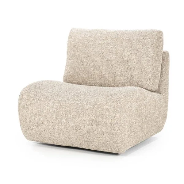 Eleonora / Fauteuils / Fauteuil Lucia – taupe Donna