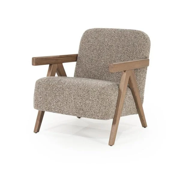 Eleonora / Fauteuils / Fauteuil Francis – taupe Flou