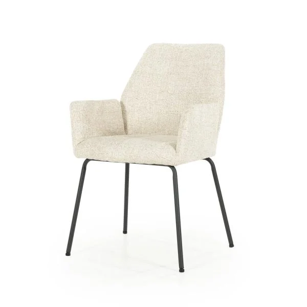 Eleonora / Eetkamerstoelen / Stoel Indy – beige Donna