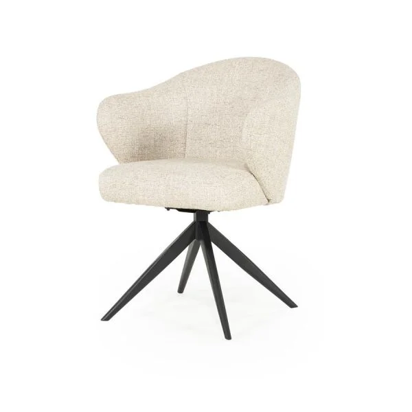 Eleonora / Eetkamerstoelen / Stoel Connor – beige Donna