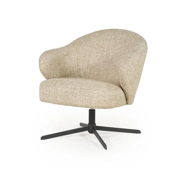 Eleonora / Fauteuils / Fauteuil Connor – taupe Donna