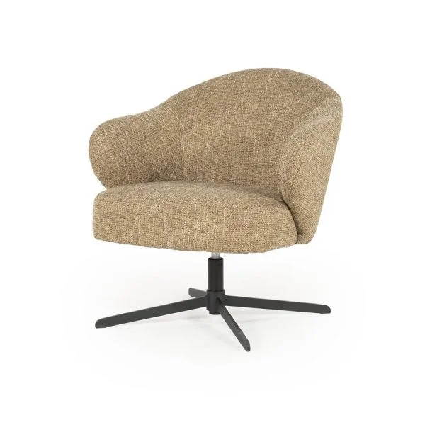 Eleonora / Fauteuils / Fauteuil Connor – mosterd Donna