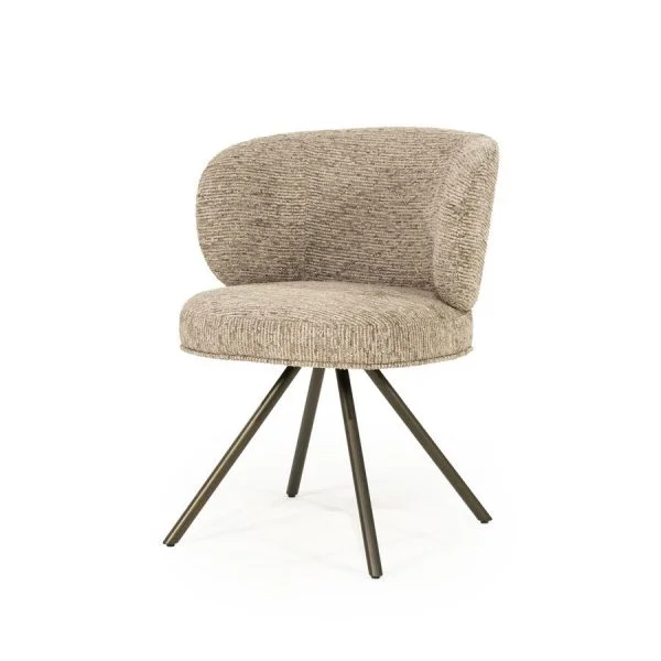 Eleonora / Eetkamerstoelen / Stoel Jayson – taupe Blythe