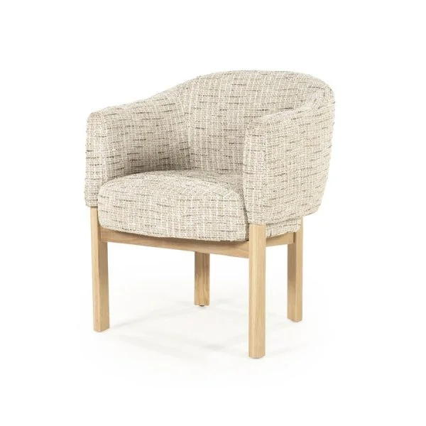 Eleonora / Eetkamerstoelen / Stoel Micha – beige Nori