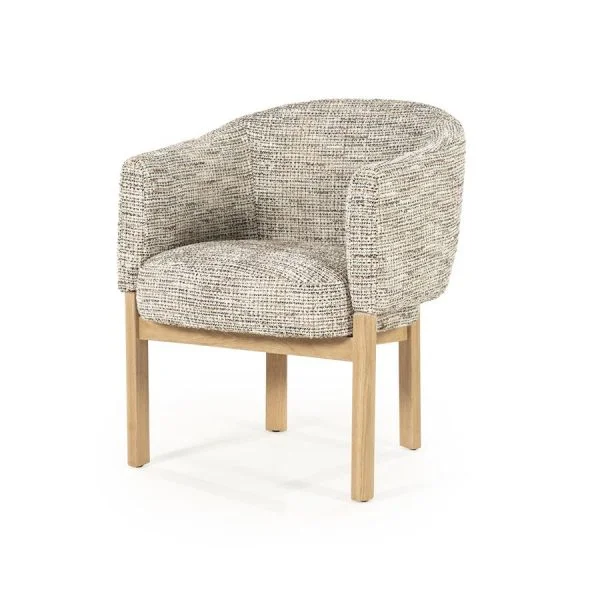 Eleonora / Eetkamerstoelen / Stoel Micha – taupe Nori