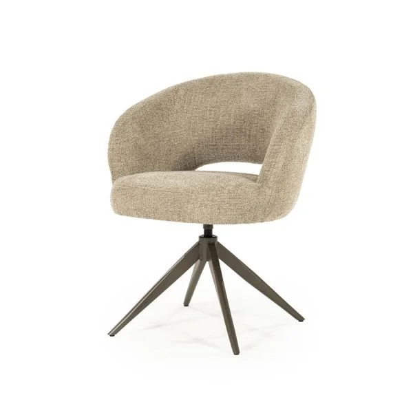 Eleonora / Eetkamerstoelen / Stoel Alissa – taupe Oro