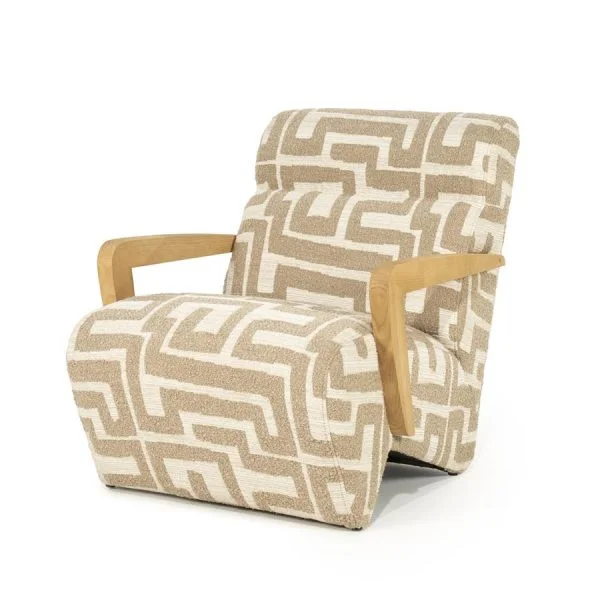 Eleonora / Fauteuils / Fauteuil Olek – taupe Libre