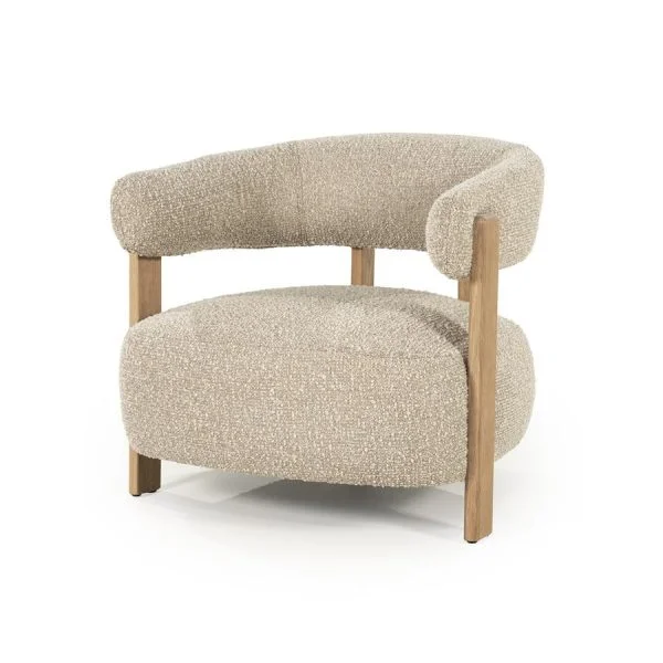 Eleonora / Fauteuils / Fauteuil Lola – bruin Hush