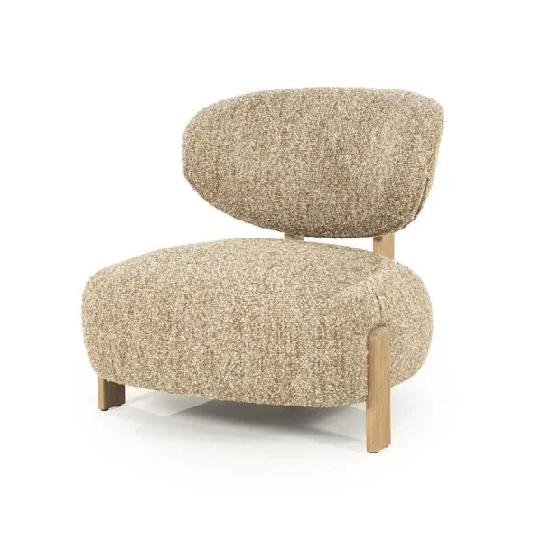Eleonora / Fauteuils / Fauteuil Reza naturel – taupe Bay
