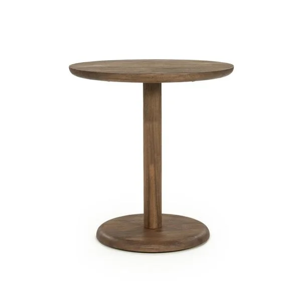 Eleonora / Eettafels / Bistrotafel Florent rond – lichtbruin