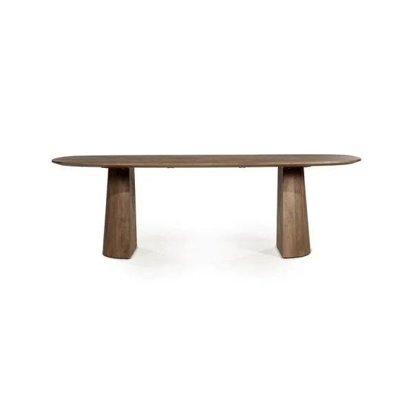 Eleonora / Eettafels / Eettafel Lune 240×105 cm – lichtbruin