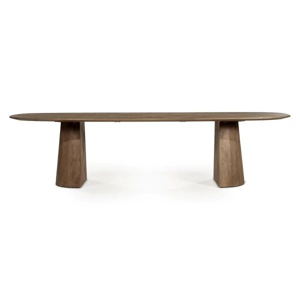 Eleonora / Eettafels / Eettafel Lune 300×105 cm – lichtbruin