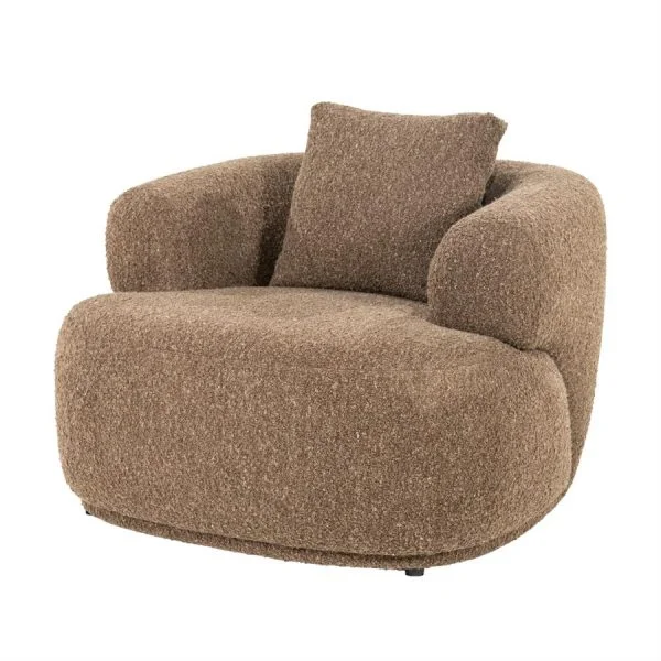 Eleonora / Fauteuils / Fauteuil Bruno – bruin Koda