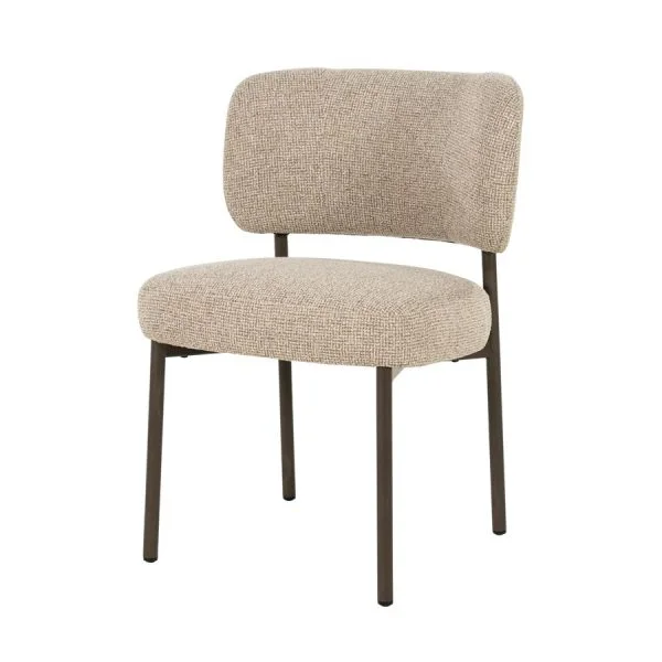 Eleonora / Eetkamerstoelen / Stoel Marlon – taupe Veris
