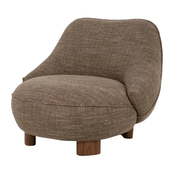 Eleonora / Fauteuils / Fauteuil Lina – bruin Vanu
