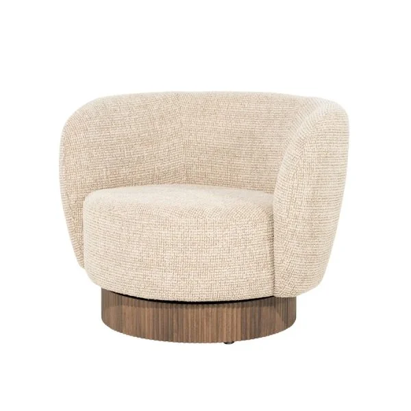 Eleonora / Fauteuils / Fauteuil Norah – taupe Yke