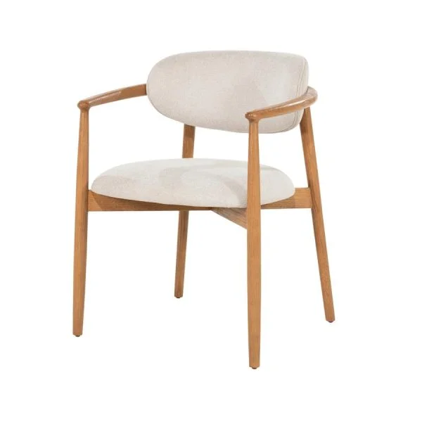 Eleonora / Eetkamerstoelen / Stoel Roy – beige Dune